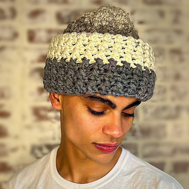 "Frosty Peak" Mega Beanie