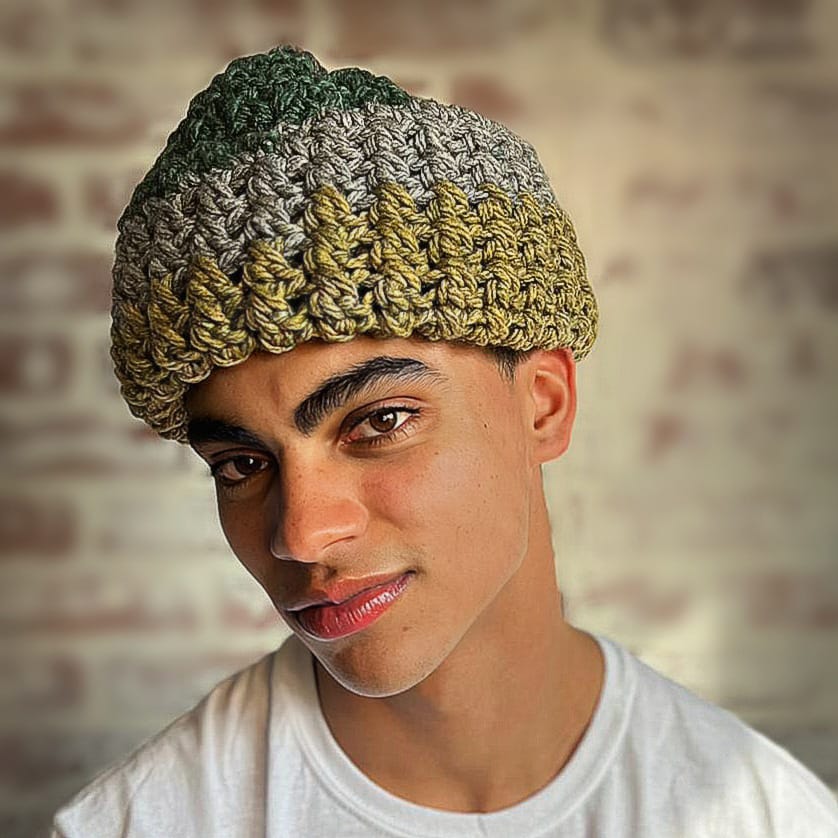 "Urban Camo" Mega Beanie