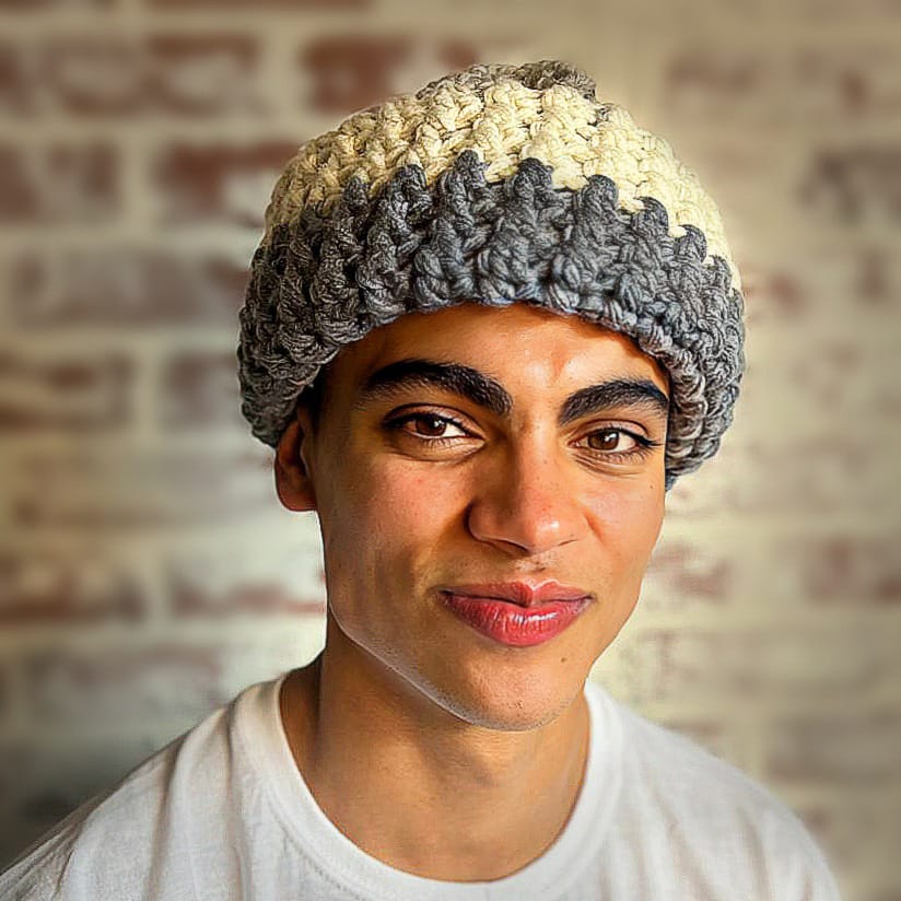 "Frosty Peak" Mega Beanie