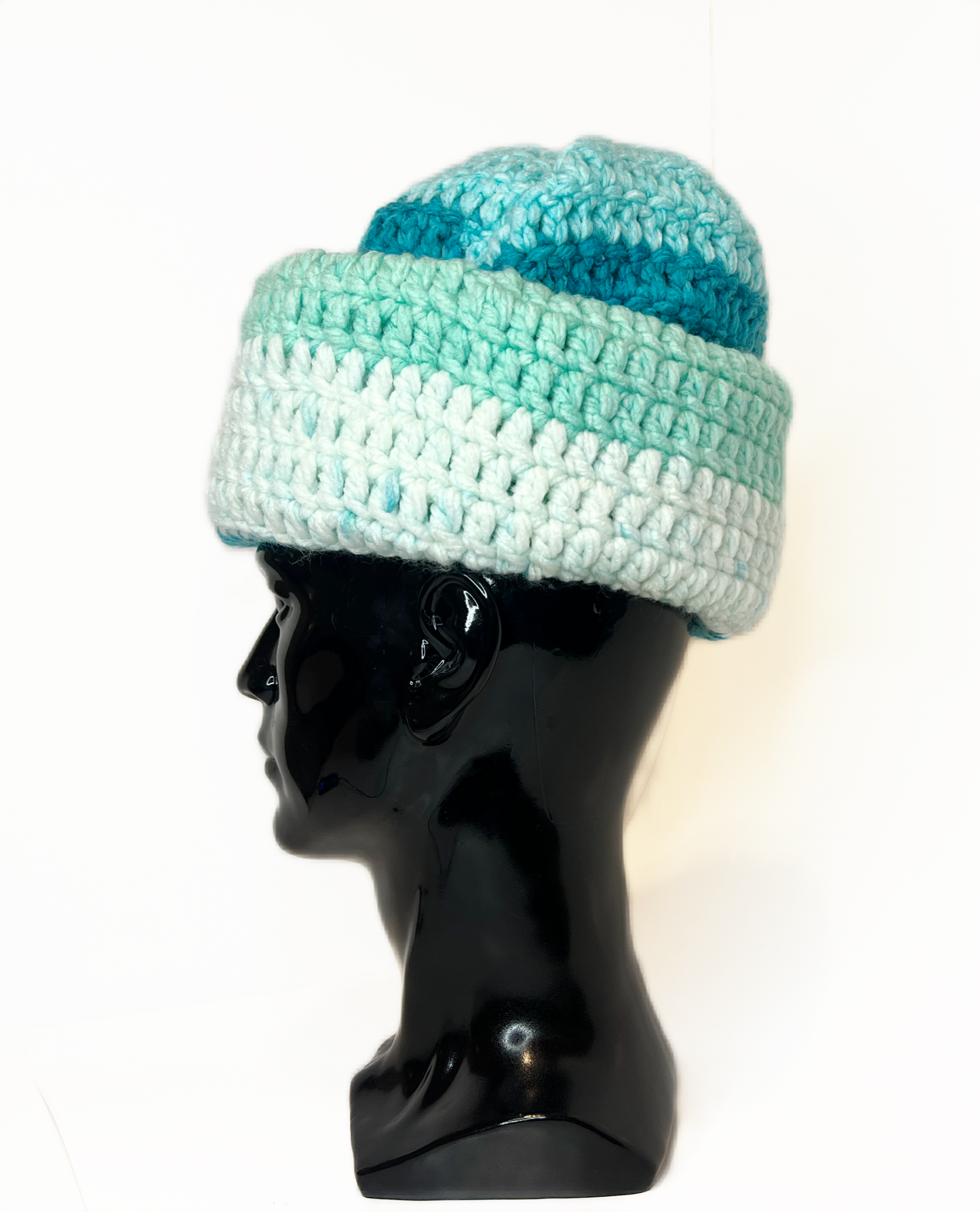 "Ocean Breeze" Mega Beanie