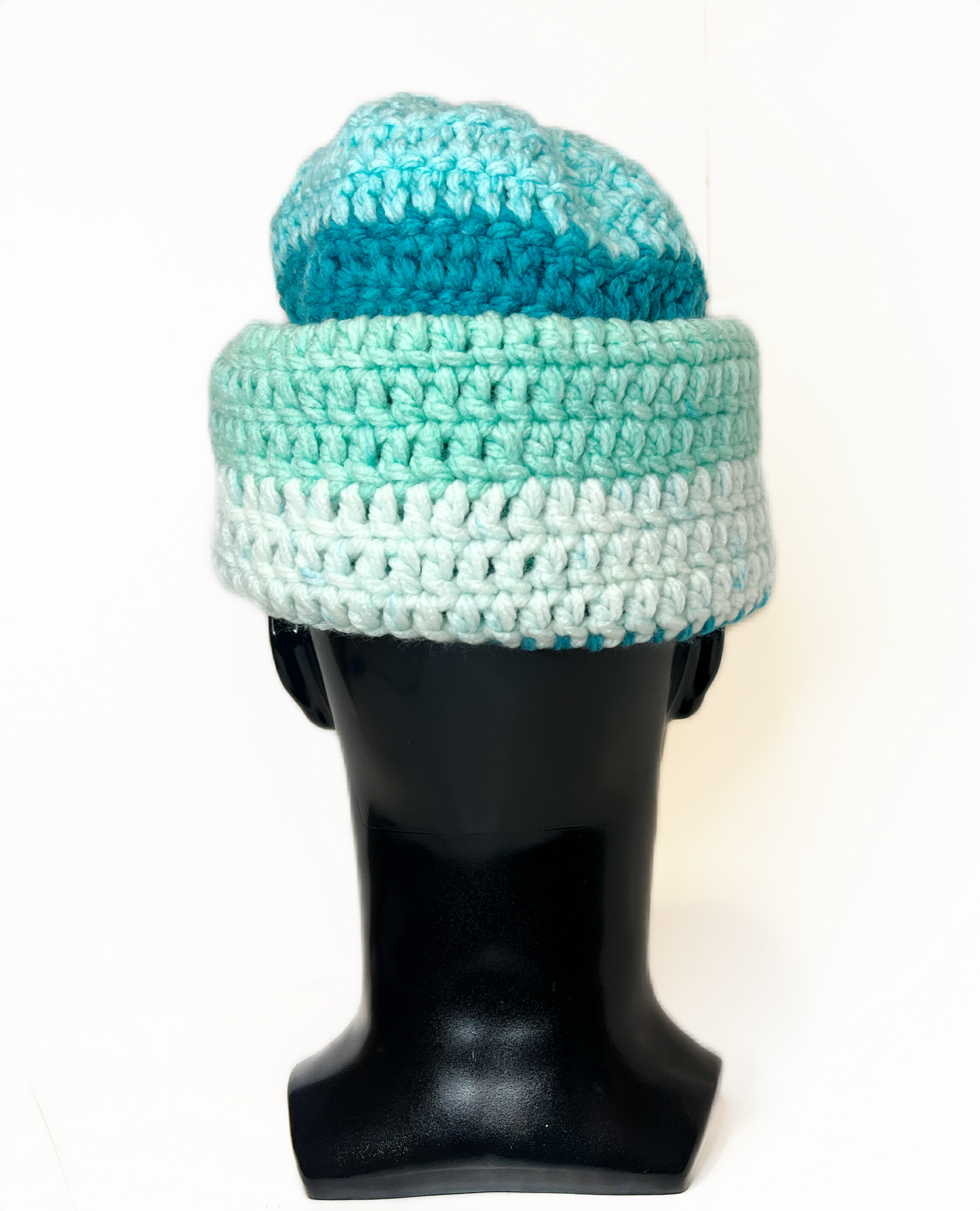 "Ocean Breeze" Mega Beanie