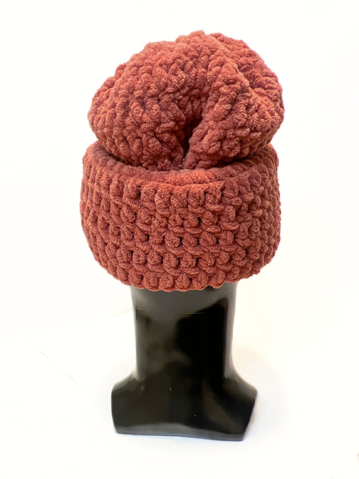 "PUMPKIN' SPICE" MEGA BEANIE