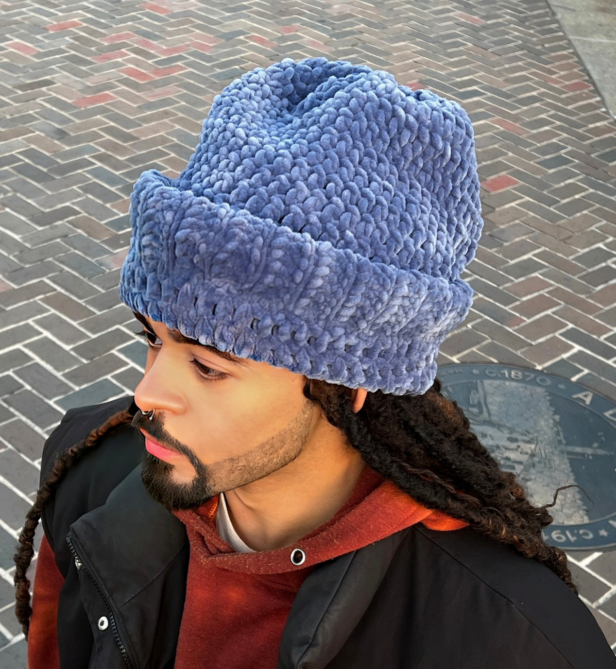 "Celestial Bliss" Mega Beanie